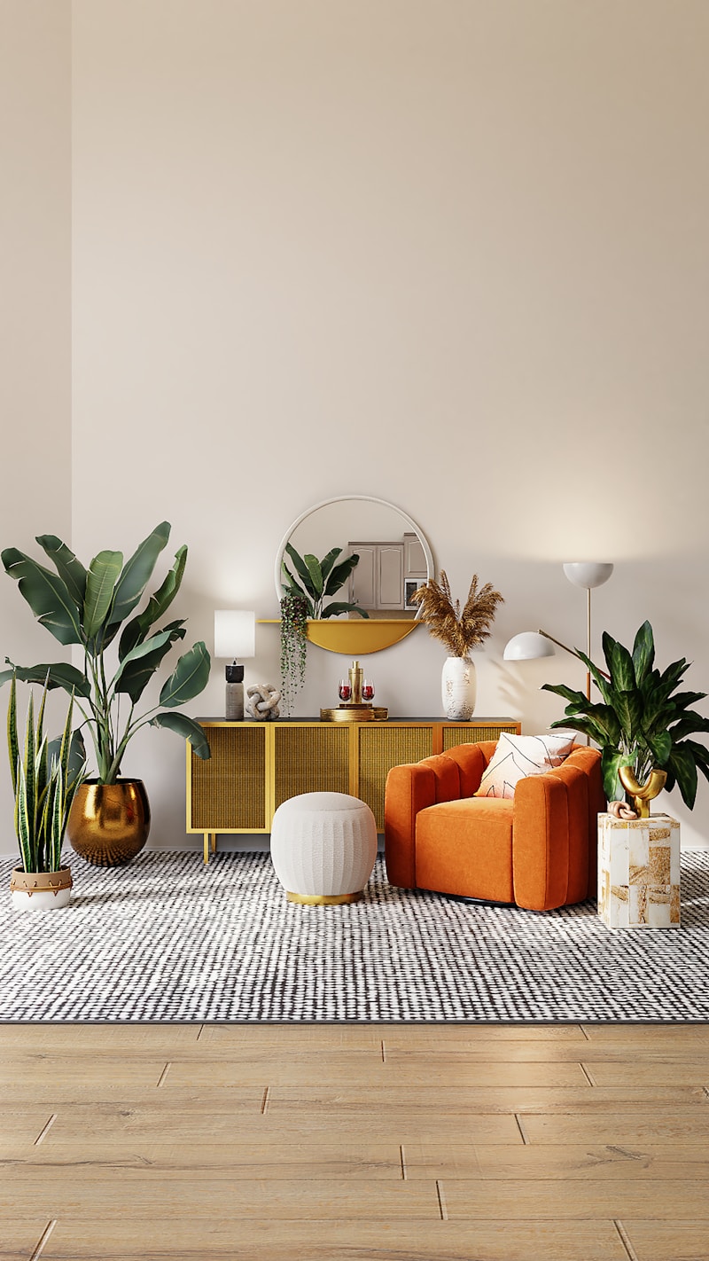 Modern Round Wall Mirror